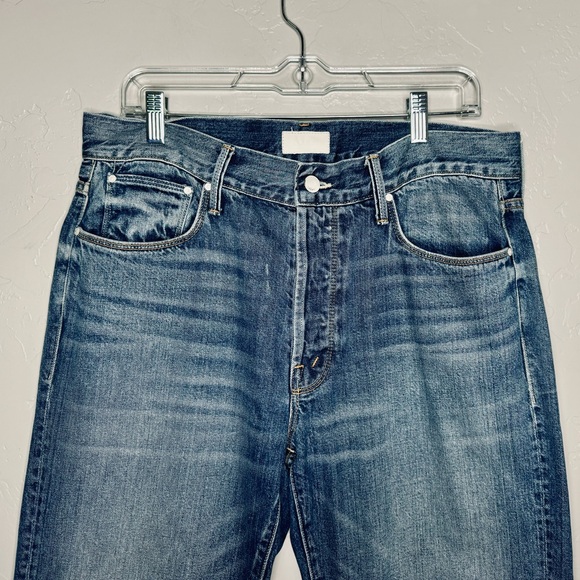 MOTHER Jeans Chaser Ankle Fray BOOTCAMP SZ 33 NEW! - Picture 4 of 16